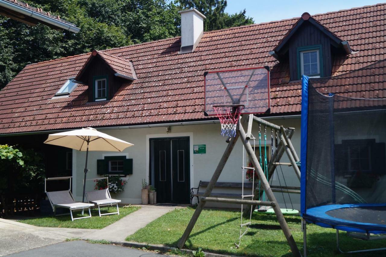 Ferienhaus Schonmaier Villa Gnas Bagian luar foto